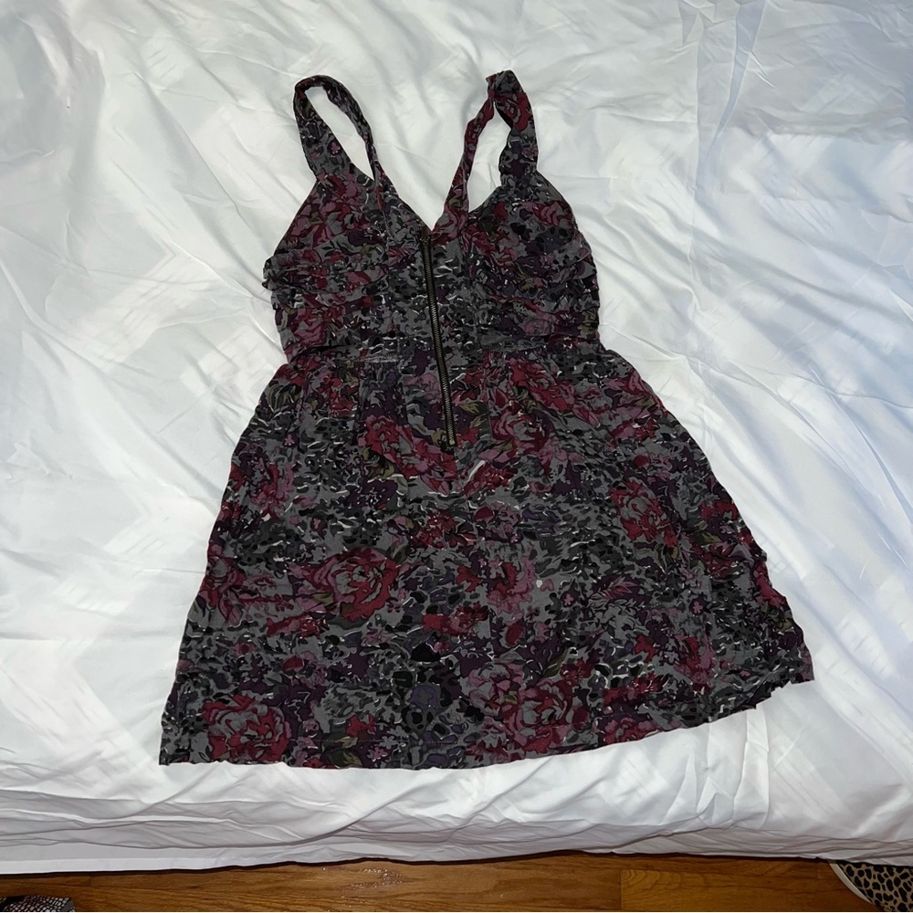 Urban Outfitters Floral Dress - Black and Red